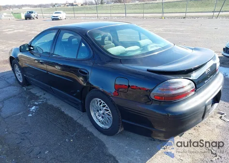 1998 Pontiac Grand Prix Gt z USA, uszkodzony, nr VIN 1G2WP52KXWF337786